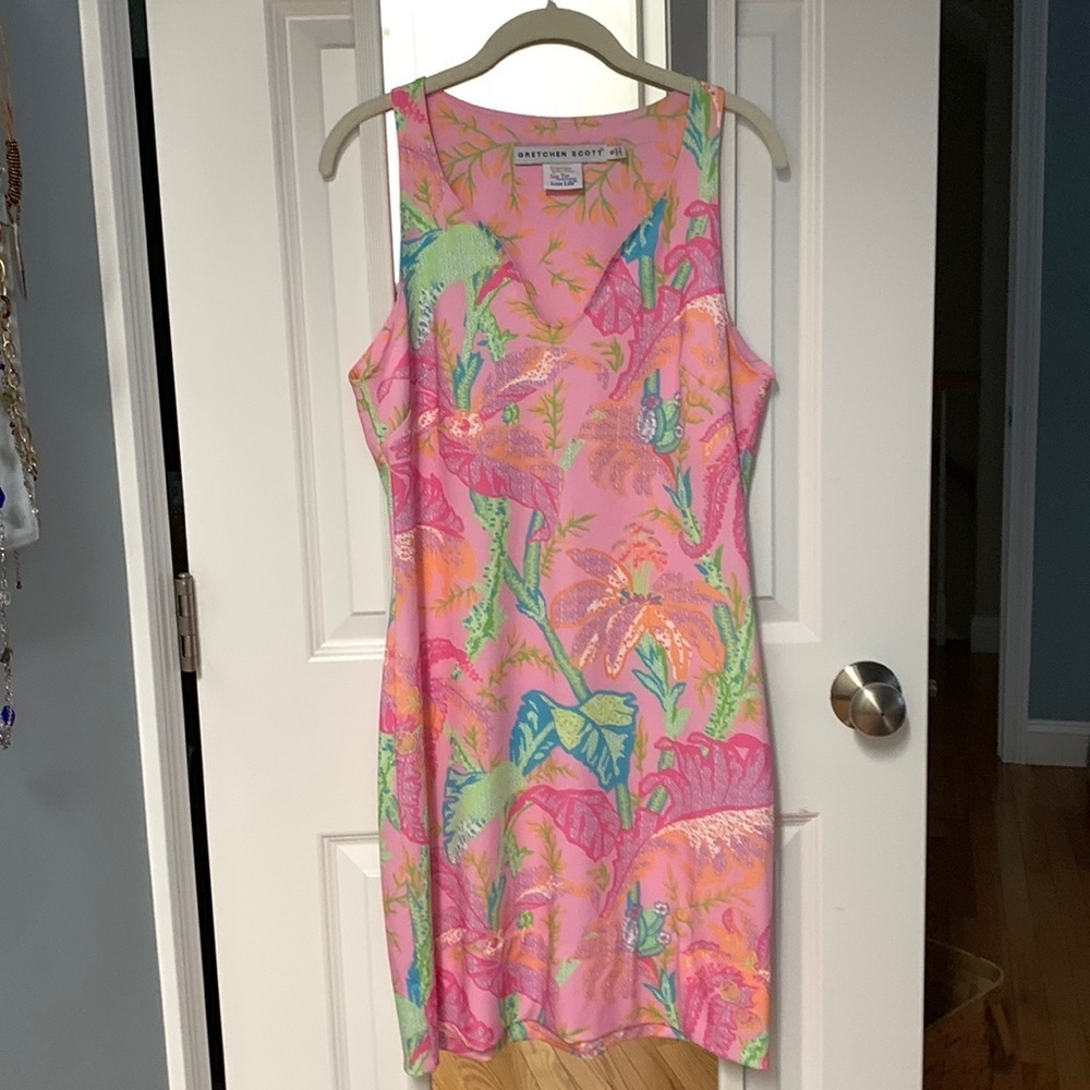 Gretchen Scott Floral Pullover Dress